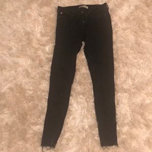 Zara black skinny jeans size 04